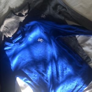 2 Abercrombie kids long sleeve tees
